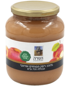 רסק תפוחים אורגני 700 ג