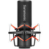 Saramonic SR-BV4 Supercardioid מיקרופון קונדנסר בעל דיאפרגמה גדולה כולל Shockmount ו-Pop Filter
