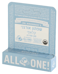 שפתון אורגני ד"ר ברונר