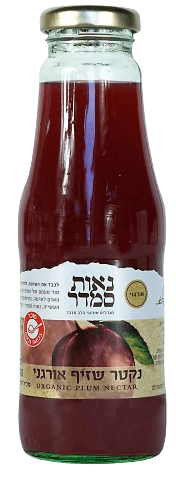 נקטר שזיף אורגני 330 מ