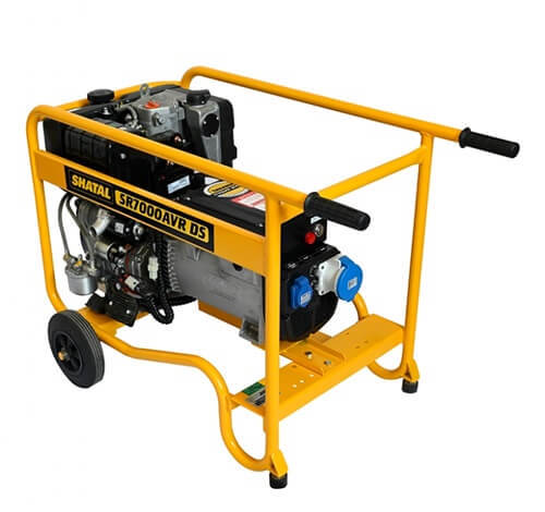גנרטור דיזל התנעה ידנית עם מייצב SR7000AVR-D