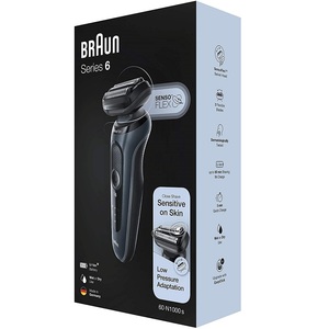 מכונת גילוח נטענת רטוב/יבש Braun בראון 6