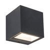  גוף תאורה צמוד קיר GEMINI-BOX UPDOWN LUTEC 9W IP54 אור חם 