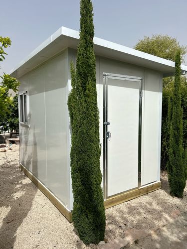 מחסן גינה  מפנל מבודד 3X2 דגם EverGreen