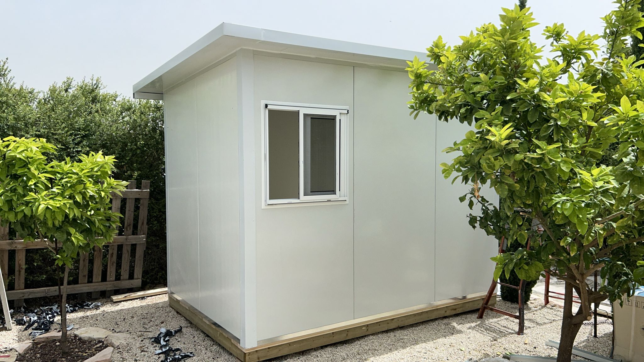 מחסן גינה  מפנל מבודד 3X2 דגם EverGreen
