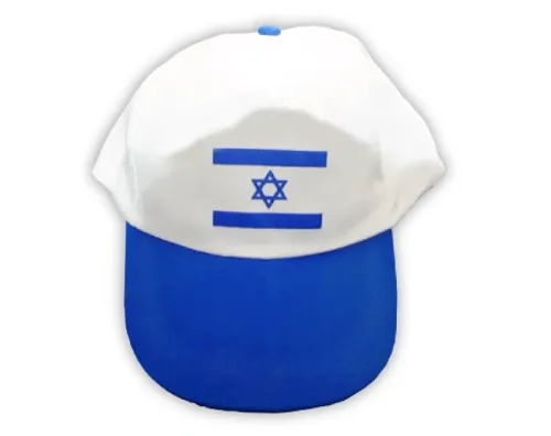 כובע דגל ישראל ליום העצמאות - 10 יח'
