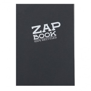 מחברת Zap Book מודבקת 160 דף 80 גרם A5 שחורה ^