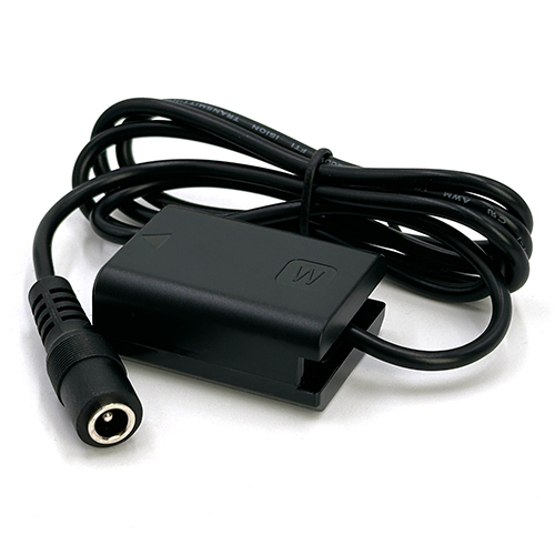NBK DR-FW50 מתאם סוללה ל Sony עם חיבור DC