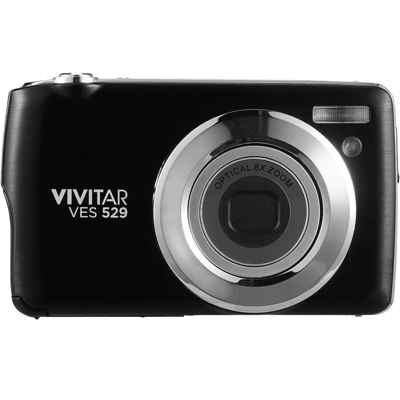 מצלמה דיגיטלית עם תפריטים בעברית Vivitar VES529 + כרטיס 16GB