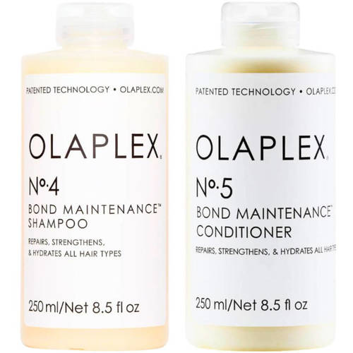 סט טיפוח לשיער שמפו ללא מלחים + מרכך OLAPLEX אולפלקס 250 מ