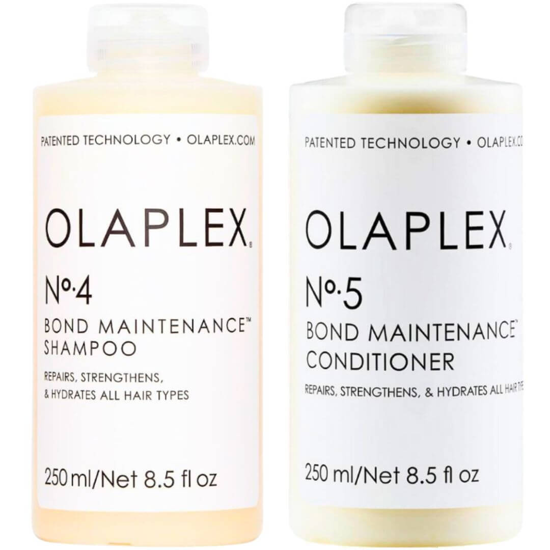 סט טיפוח לשיער שמפו ללא מלחים + מרכך OLAPLEX אולפלקס 250 מ"ל
