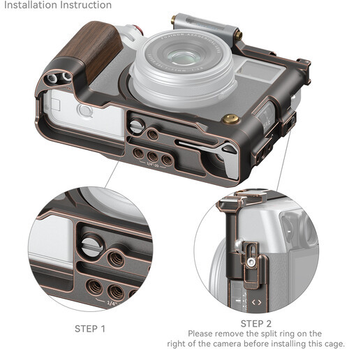 SmallRig 4557 Retro Camera Cage for FUJIFILM X100VI
