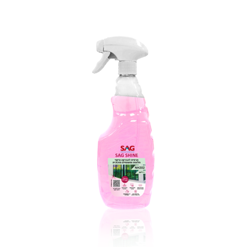 תרסיס להברקה וניקוי חלונות – SAG SHINE- NH202