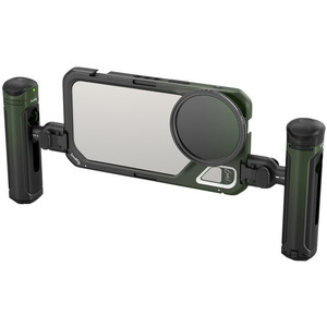 SmallRig 4407 x Brandon Li Special Mobile Video Cage Kit with Dual Handles and Basic Accessories for iPhone 15 Pro Max