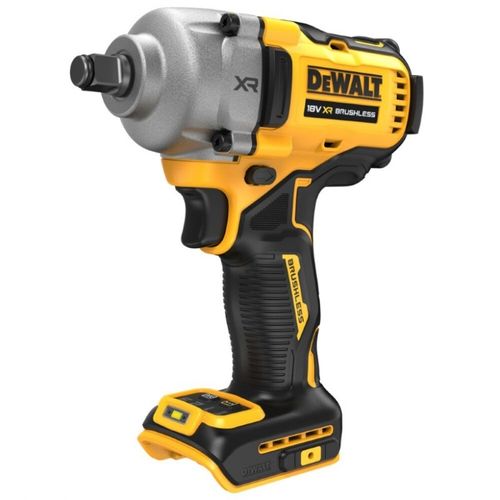 מפתח בוקסות נטען DEWALT DCF891EHGT 18V XR - ערכה עם סוללת POWERSTACK 1.7 אמפר, סוללה 5 אמפר ומטען בהינע 1/2 אינץ'