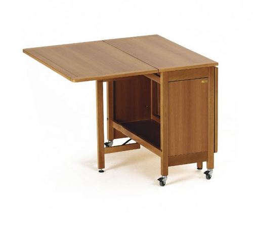 שולחן עם 6 כסאות אינטגרלים  INDACO Table + SET 