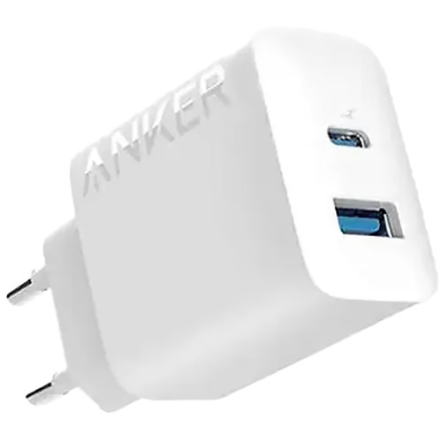 מטען קיר שתי יציאות Anker 312 USB-A / USB-C