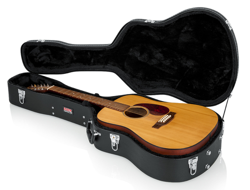 ארגז לגיטרה אקוסטית 12 מיתרים  GATOR GWE-DREAD 12 hardshell case
