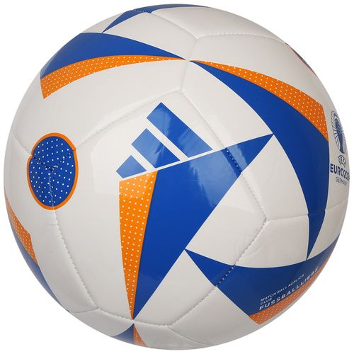 כדורגל רשמי של יורו גרמניה 2024 במידה 5 לאימונים ומשחקים - לבן פס כתום/כחול