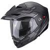קסדה דו שימושית שחור / כסוף מט - SCORPION EXO ADX- 2 CARRERA
