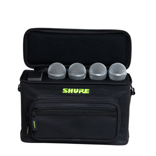 נרתיק ל 4 מיקרופונים SHURE SH-MICBAG04