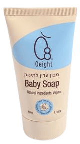 סבון עדין לתינוק'ת 40 ג' TO GO - או אייט