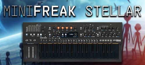 גרסה מיוחדת לסינתיסייזר - MiniFreak Stellar