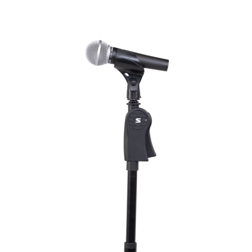 סטנד למיקרופון עם לחצן SHURE SH-TRIPODSTANDDX tripod mic stand handed clutch