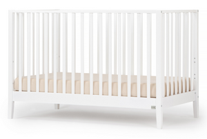 מיטת תינוק הופכת למיטת מעבר ולמיטת ספה דגם להלה - לבן