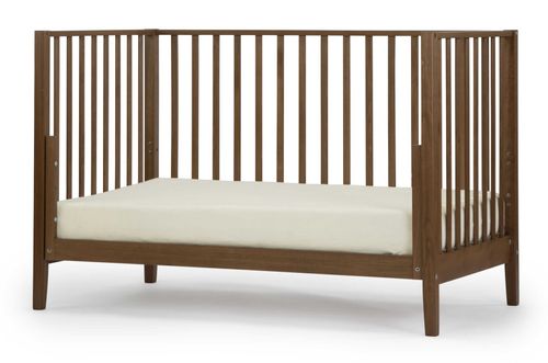 מיטת תינוק הופכת למיטת מעבר ולמיטת ספה דגם להלה - אגוז