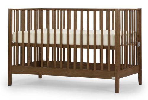 מיטת תינוק הופכת למיטת מעבר ולמיטת ספה דגם להלה - אגוז