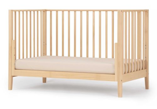 מיטת תינוק הופכת למיטת מעבר ולמיטת ספה דגם להלה - טבעי