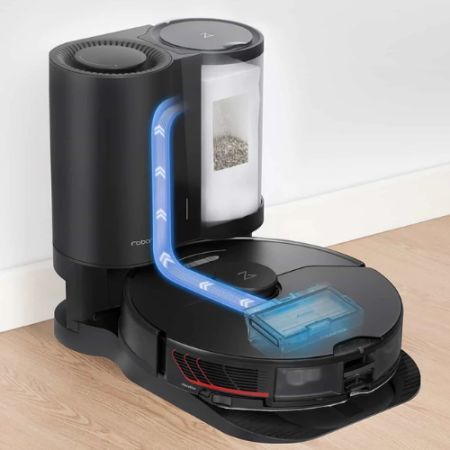 שואב אבק רובוטי מבית ROBOROCK דגם S7 MAXV PLUS