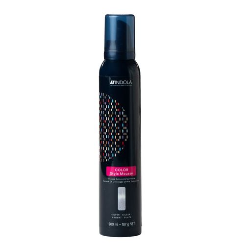 מוס צבע זמני לשיער COLOR STYLE MOUSSE במגוון צבעים אינדולה 200 מ
