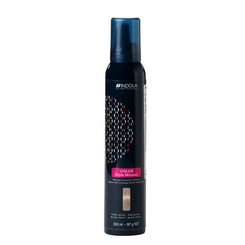 מוס צבע זמני לשיער COLOR STYLE MOUSSE במגוון צבעים אינדולה 200 מ