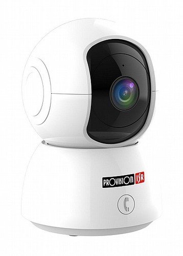 מצלמת אבטחה ביתית עם חייגן ProVision ISR 360 WiFi Home IP Camera 2K Speed Dial Button PTCam-04
