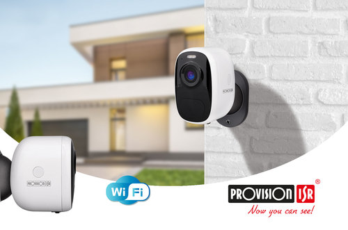 מצלמת ProVision ISR AI Wifi Wireless Security IP Battery Camera FHD Bcam-05 IP