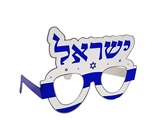 משקפיים ליום העצמאות - 6 יח'