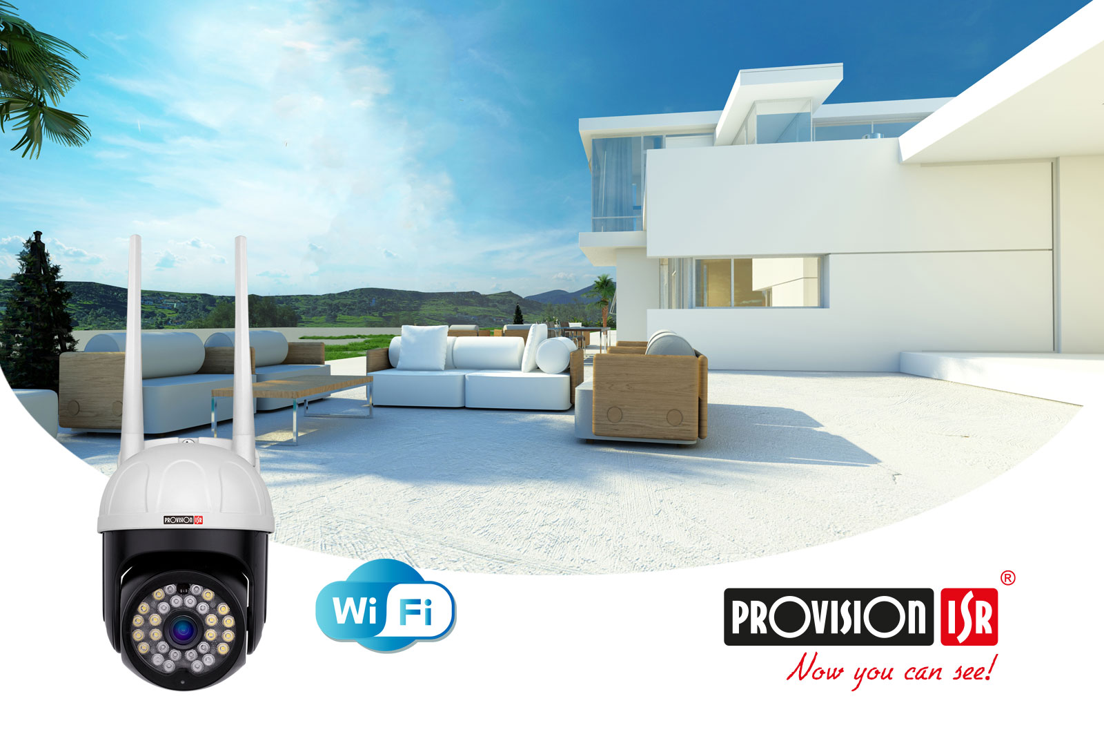 מצלמת PTZ אינפרא-אדום ProVision ISR FHD PT-919