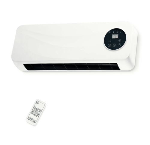 מפזר חום עילי 2200W עם צג דיגיטלי, שלט רחוק, 2 דרגות חום ואיוורור. גוף PTC בטוח, תריס מתכוונן. ב-198₪ בלבד! הזמינו עכשיו