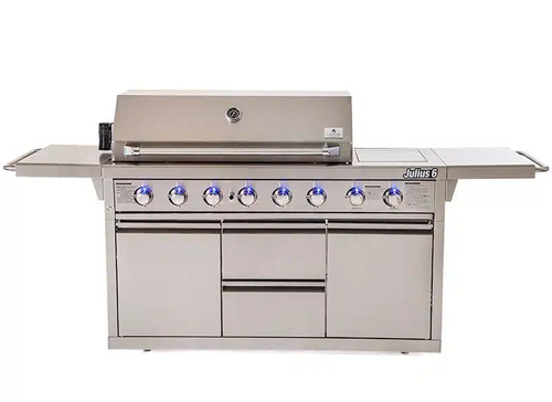 גריל גז CAESAR GRILL דגם JULIUS 6 - מלך הגרילים לחווית צלייה עוצמתית