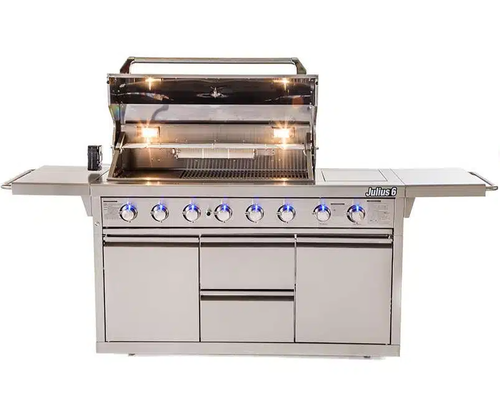 גריל גז CAESAR GRILL דגם JULIUS 6 - מלך הגרילים לחווית צלייה עוצמתית