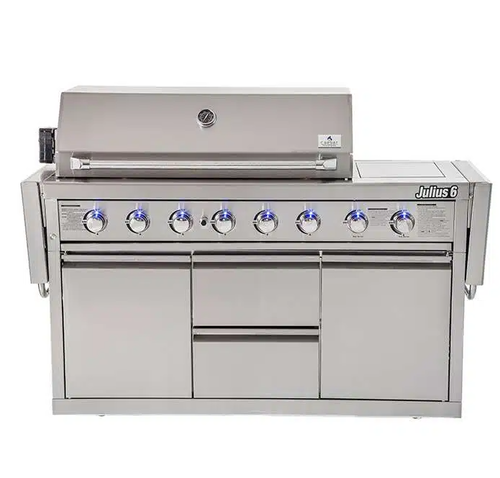גריל גז CAESAR GRILL דגם JULIUS 6 - מלך הגרילים לחווית צלייה עוצמתית