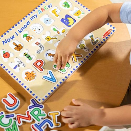 פאזל עץ מדבר 26 חלקים ללימוד אותיות ה ABC