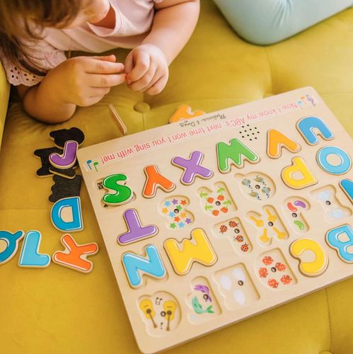 פאזל עץ מדבר 26 חלקים ללימוד אותיות ה ABC
