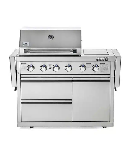 גריל גז CAESAR GRILL דגם JULIUS 4 - עוצמה וסטייל לחווית צלייה יוצאת דופן