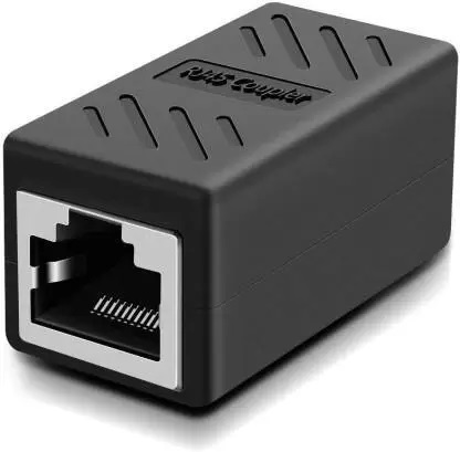 מאריך רשת מתאם נקבה-נקבה  cat7 RJ45 LAN EXTENDER 