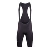 ביב רכיבה לאופניים DYNEEMA BIB SHORT שחור  ארגונומי אולטרא לייט מסנן קרינה ומנדף