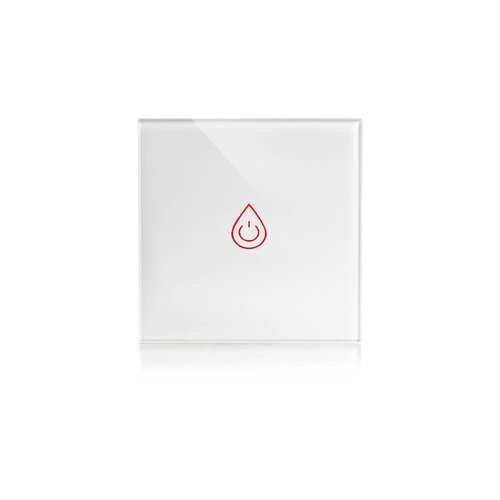  מתג טאץ' דו-קוטבי חכם זכוכית לבנה WIFI 60mm 