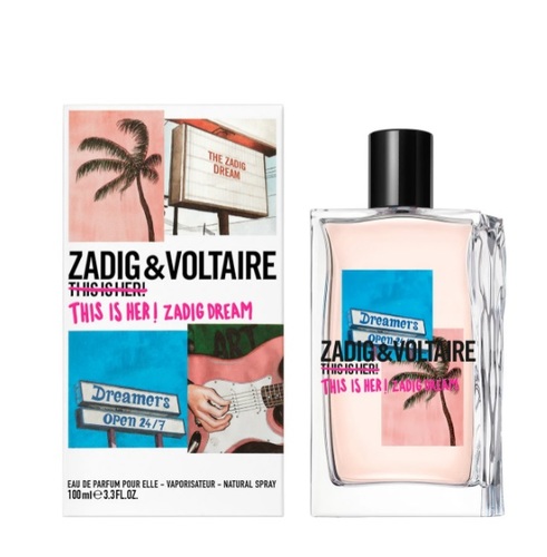 בושם לאישה Zadig &Voltaire This Is Her Zadig Dream EDP 100 ml